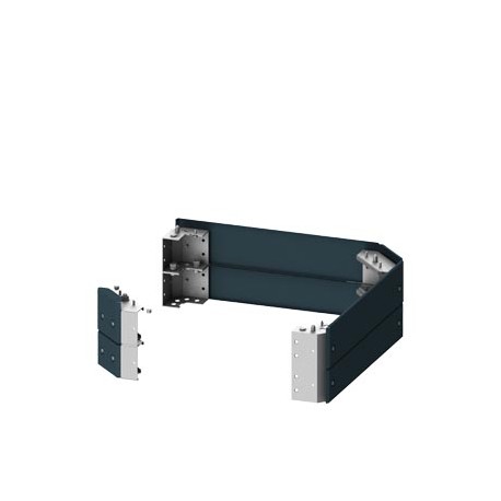 8PQ1026-6BA01 - 8PQ1026-6BA01 SIEMENS SIVACON S4 base corner pcs with cvr f. corner cubicle,H: 200mm D: 600 mm
