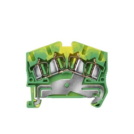 8WH2504-0CF07 - 8WH2504-0CF07 SIEMENS PE TERMINAL WITH SPRING CONNECTION, COMPACT DESIGN, 4 CONNECT. POINTS SECTION: 0.08 2...