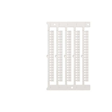 8WA8848-0AB - 8WA8848-0AB SIEMENS PACKING CONTAINING 100 PLATES 1 CARD CONTAINING 5 STRIPS WITH 20 PLATES EACH PLATE SIZE ..