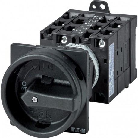 T3-5-SOND*/V/SVB-SW - T3-5-SOND*/V/SVB-SW 908095 Y7-908095 EATON ELECTRIC Non-standard switch, T3, 32 A, rear mounting, 5 contact ..