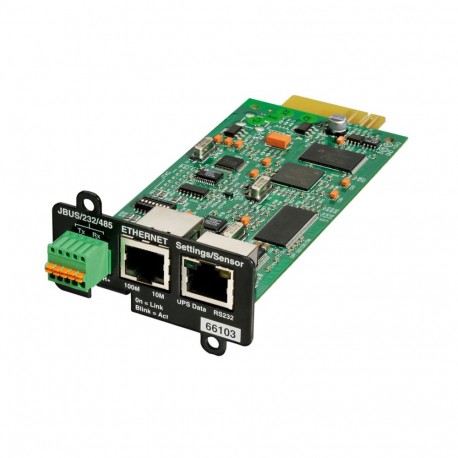 Network and MODBUS Card-MS - Network and MODBUS Card-MS MODBUS-MS EATON ELECTRIC Network Card & Modbus MS (Mini Slot)
