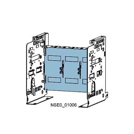 3WL9111-0AP43-0AA0 - 3WL9111-0AP43-0AA0 SIEMENS accessories circuit breaker 3WL shutter for guide frame 3p fs ii, 130 kA, with lo..