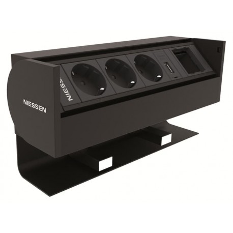 2CLA294301T1801 - 2CLA294301T1801 T2943.01 AN NIESSEN Connection Cover 90 ° 3BE+1H +1USBC AN