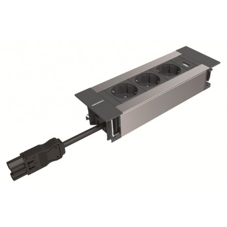 2CLA263301T1801 - 2CLA263301T1801 T2633.01 AN NIESSEN Connection Recessed 3BE+1USBC AN