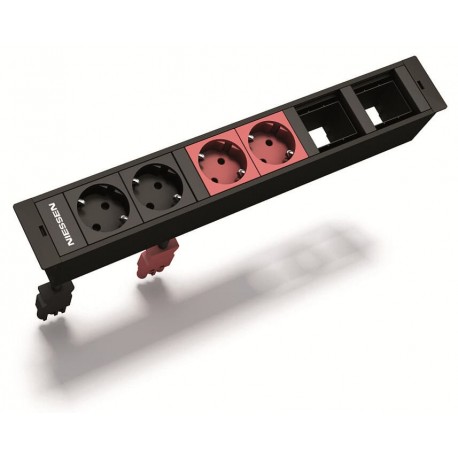 2CLA253600T1801 - 2CLA253600T1801 T2536 AN NIESSEN Puesto 6 elem 2BEAN+2BERJ+2Huec LatCR AN