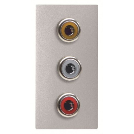 2CLA215530N1301 - 2CLA215530N1301 N2155.3 PL NIESSEN Take VDI 3RCA connection with screw PL