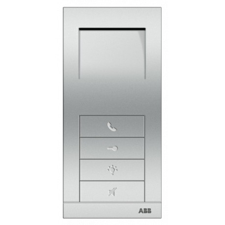 2TMA210050S0004 - 2TMA210050S0004 W2154 PL NIESSEN Teléfono manos libres, 4 puls. plata