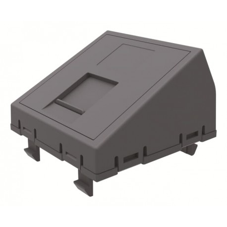 2CLA204821T1801 - 2CLA204821T1801 T2048.21 AN NIESSEN Cap Keystone 45 ° c/pers 1RJ45 2M W