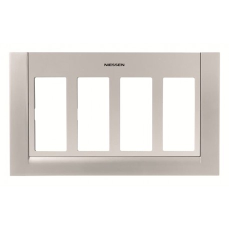 2CLA117400T1301 - 2CLA117400T1301 T1174 PL NIESSEN Plate box/socket 4 columns PL