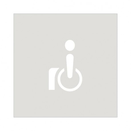 2CLA858113A1001 - 2CLA858113A1001 8581.13 NIESSEN Cap pointer to a WC for disabled people