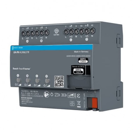 2CKA006220A0723 - 2CKA006220A0723 DA-M-0.4.127.2 NIESSEN Actuator DIN 4-channel 127V