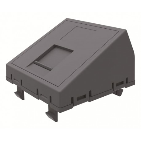 2CLA204921T1801 - 2CLA204921T1801 T2049.21 AN NIESSEN Cover Infraplus 45 ° c/pers 1RJ45 2M W