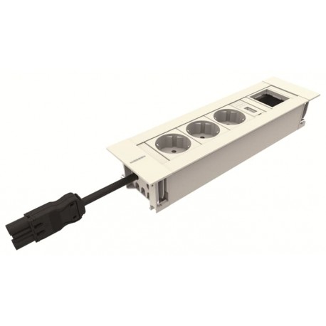 2CLA264301T1101 - 2CLA264301T1101 T2643.01 BL NIESSEN Connection Recessed 3BE+1H+1USBC BL