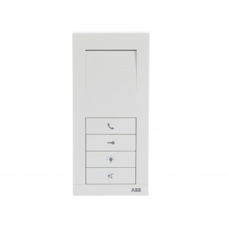 2TMA210050W0016 - 2TMA210050W0016 W2154 BL NIESSEN Teléfono manos libres, 4 puls. blanco