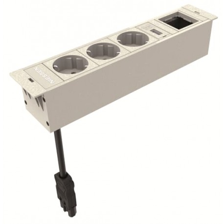 2CLA254301T1101 - 2CLA254301T1101 T2543.01 BL NIESSEN Because 3BE+1H+1USBC BL