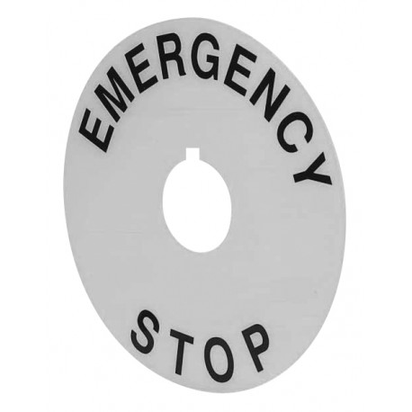 DD23 - DD23 TERASAKI PLACA D90 EMERGENCY STOP