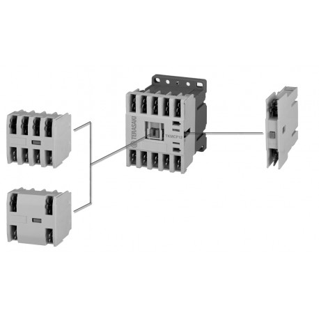 TKMU1F10 - TKMU1F10 TERASAKI Block auxiliary contact minicontactores side 1NO