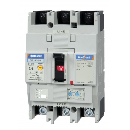 337840 - 337840 TERASAKI S250-NE AN U 4P 160A FC MCCB