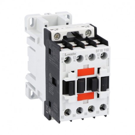 BF18T0L012 - BF18T0L012 LOVATO FOUR-POLE CONTACTOR, IEC OPERATING CURRENT ITH (AC1) 32A, DC COIL LOW CONSUMPTION, 12VDC, ..