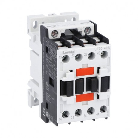 BF0040A46060 - BF0040A46060 LOVATO CONTROL RELAY WITH CONTROL CIRCUIT: AC AND DC, BF00 TYPE, AC COIL 60HZ, 460VAC, 4NO