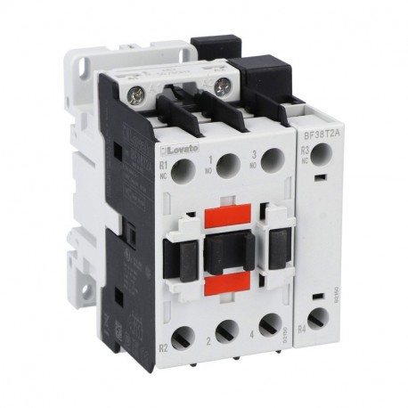 BF38T2A23060 - BF38T2A23060 LOVATO FOUR-POLE CONTACTOR, IEC OPERATING CURRENT ITH (AC1) 56A, AC COIL 60HZ, 230VAC, 2NO AND ..