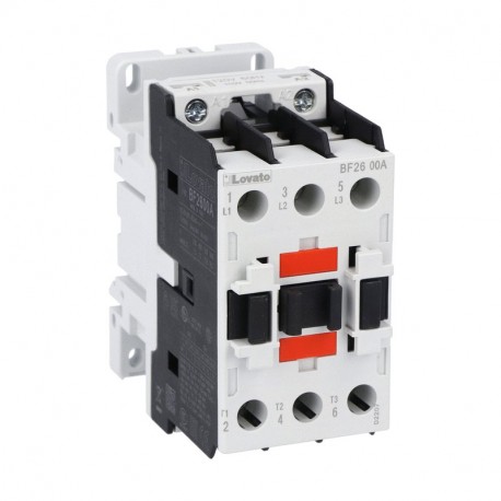 BF2600A23060 - BF2600A23060 LOVATO THREE-POLE CONTACTOR, IEC OPERATING CURRENT IE (AC3) 26A, AC COIL 60HZ, 230VAC
