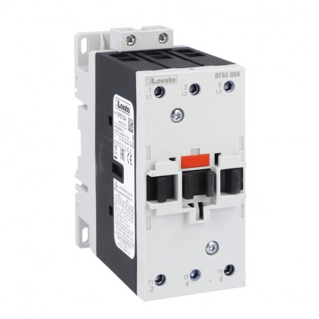 BF6500A12060 - BF6500A12060 LOVATO THREE-POLE CONTACTOR, IEC OPERATING CURRENT IE (AC3) 65A, AC COIL 60HZ, 120VAC