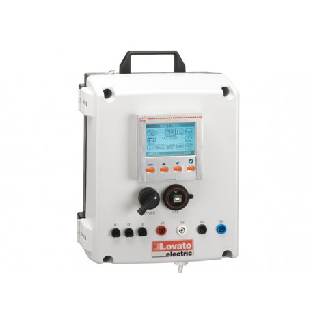 DMGM380001 - DMGM380001 LOVATO DMG 800 PORTABLE UNIT IN M3N CASE, PREWIRED, FOR MOBILE APPLICATIONS, WITH USB PORT, WITHO..