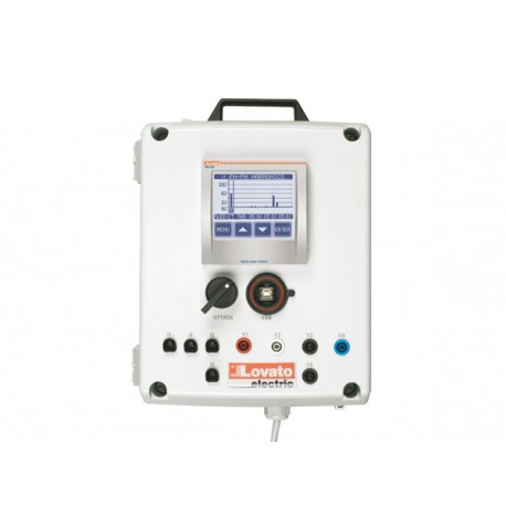 DMGM390001 - DMGM390001 LOVATO DMG 900 PORTABLE UNIT IN M3N CASE, PREWIRED FOR MOBILE APPLICATIONS, WITH USB PORT, WITHOU..