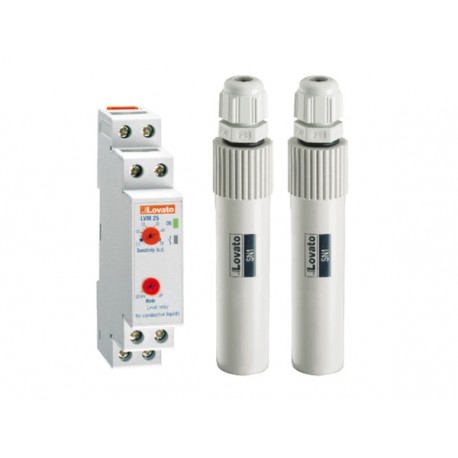 LVMKIT25 - LVMKIT25 LOVATO MODULAR STARTER KIT, LEVEL CONTROL STARTER KIT COMPLETE WITH LVM25 240 RELAY AND TWO SN1 ELE..
