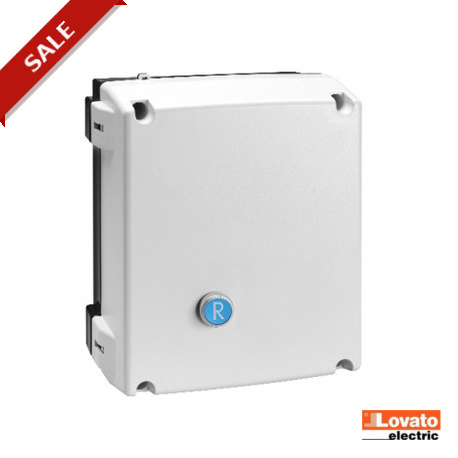 M3R0801222060B8 - M3R08012230B8 LOVATO ELECTRIC DIRECT-ON-LINE-STARTER, ENCLOSED WITH THERMAL OVERLOAD RELAY, WITH RESET PUSH..