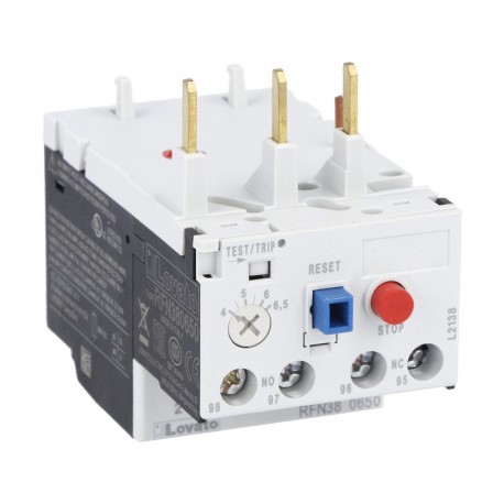 RFN380160 - RFN380160 LOVATO MOTOR PROTECTION RELAY, NON PHASE FAILURE / NON SINGLE PHASE SENSITIVE. THREE POLE (THREE P..