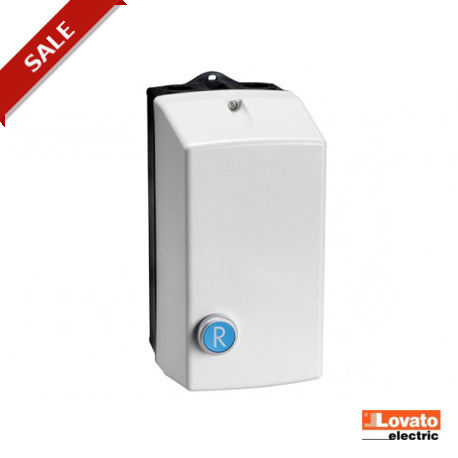 M2R0251222060B2 - M2R02512230B2 LOVATO ELECTRIC DIRECT-ON-LINE-STARTER, ENCLOSED WITH THERMAL OVERLOAD RELAY, WITH RESET PUSH..