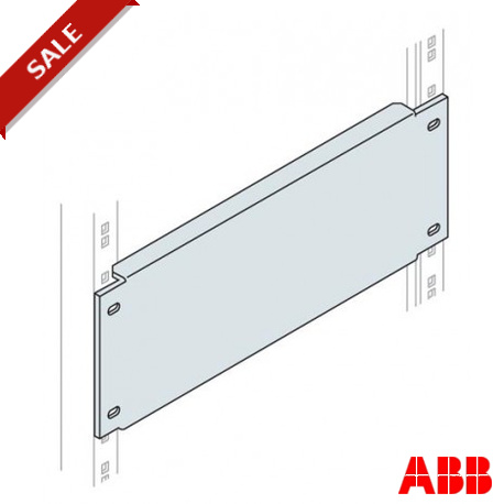 EG0419 - EG0419 - ABB - BLIND GALVAN.PANEL RACK RAL 7035 4 HE
