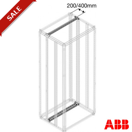 PCCM0600 - 1STQ001337B0000 PCCM0600 - ABB - 2 GALVANIZ. SHEET CROSSPIECES CC W600MM