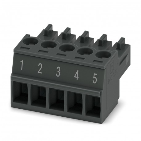MC 1,5/ 5-ST-3,5 BK BD:1-5 - MC 1,5/ 5-ST-3,5 BK BD:1-5 1769919 PHOENIX CONTACT Printed-circuit board connector