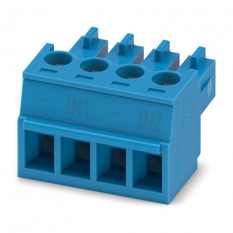 MC 1,5/ 4-ST-3,81 BU BD:-IN2 - MC 1,5/ 4-ST-3,81 BU BD:-IN2 1832098 PHOENIX CONTACT Printed-circuit board connector