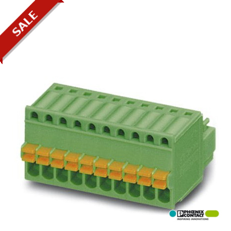 FK-MC 0,5/ 6-ST-2,5 AU - FK-MC 0,5/ 6-ST-2,5 AU 1705167 PHOENIX CONTACT Plug-in part, rated current: 4 A, number of poles: 6, pitch: ..