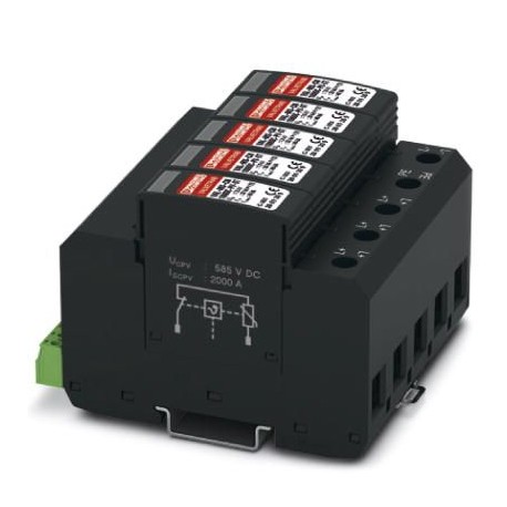 VAL-MS-CN 1000DC-PV/4+V-FM - VAL-MS-CN 1000DC-PV/4+V-FM 2907820 PHOENIX CONTACT Type 2 surge protection device