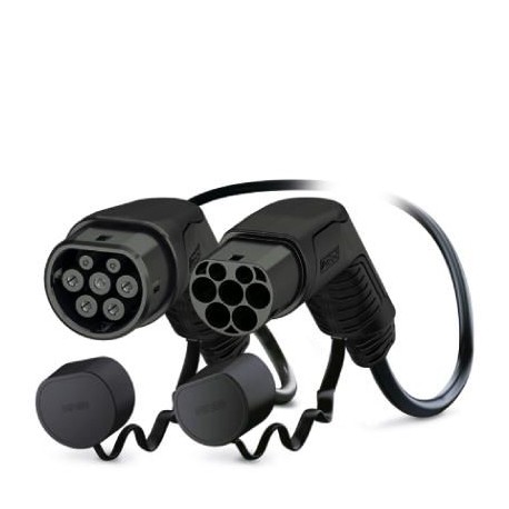 EV-T2G3PC-3AC32A-5,0M6,0ESBK11 - EV-T2G3PC-3AC32A-5,0M6,0ESBK11 1628125 PHOENIX CONTACT AC charging cable