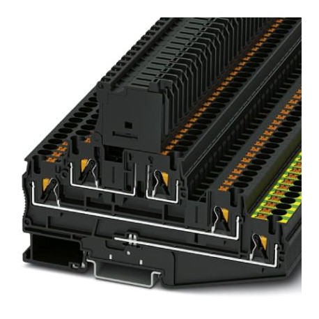 PT 4-PE/L/HESILED 24 (5X20) - PT 4-PE/L/HESILED 24 (5X20) 3002603 PHOENIX CONTACT Fuse modular terminal block