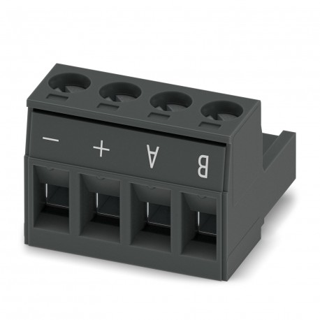 MSTB 2,5/ 4-ST-5,08 BKBDWH-BSO - MSTB 2,5/ 4-ST-5,08 BKBDWH-BSO 1798524 PHOENIX CONTACT Printed-circuit board connector