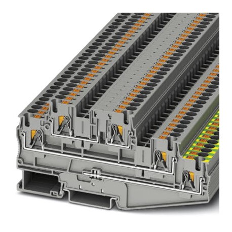 PT 4-PE/L/L - PT 4-PE/L/L 3002613 PHOENIX CONTACT Ground modular terminal block