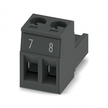 MSTB 2,5/ 2-ST BK BDWH:7,8 - MSTB 2,5/ 2-ST BK BDWH:7,8 1702741 PHOENIX CONTACT Printed-circuit board connector