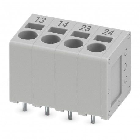 SPT 2,5/ 4-V-5,0 GY BD:13-24 - SPT 2,5/ 4-V-5,0 GY BD:13-24 1846741 PHOENIX CONTACT PCB terminal block