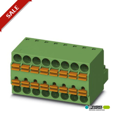 TFMC 1,5/ 5-STF-3,5 AU - TFMC 1,5/ 5-STF-3,5 AU 1707053 PHOENIX CONTACT Plug-in part, rated current: 8 A, sizing voltage (III/2): 160..