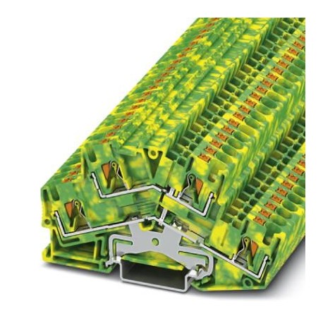 PTTBS 4-PE - PTTBS 4-PE 3211841 PHOENIX CONTACT Protective conductor double-level terminal block
