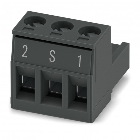 MSTB 2,5/ 3-ST-5,08BKAUBDWH2S1 - MSTB 2,5/ 3-ST-5,08BKAUBDWH2S1 1745580 PHOENIX CONTACT Printed-circuit board connector