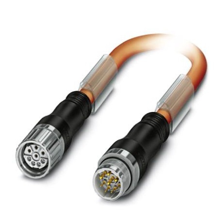 K-7E-M23 M9/6,0-D03/M23 F8 - K-7E-M23 M9/6,0-D03/M23 F8 1627545 PHOENIX CONTACT Connector in molded plastic on both sides