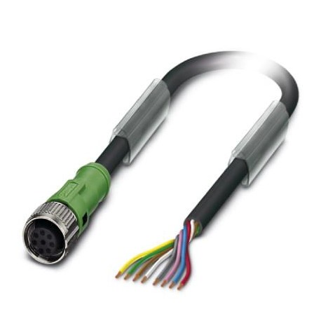 SAC-8P- 2,5-PUR/FS SCO BK - SAC-8P- 2,5-PUR/FS SCO BK 1576559 PHOENIX CONTACT Sensor/actuator cable